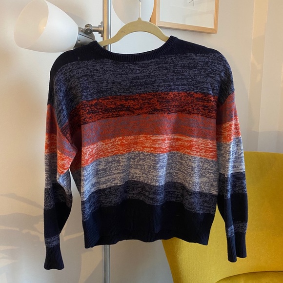 TNA Aritzia Cropped Sweater cashmere angora blend - Picture 3 of 6